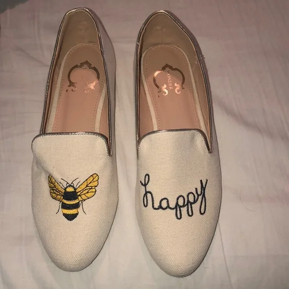 NEW C Wonder “Bee Happy” loafers - Women’s size 7.5 no box - Picture 1 of 3